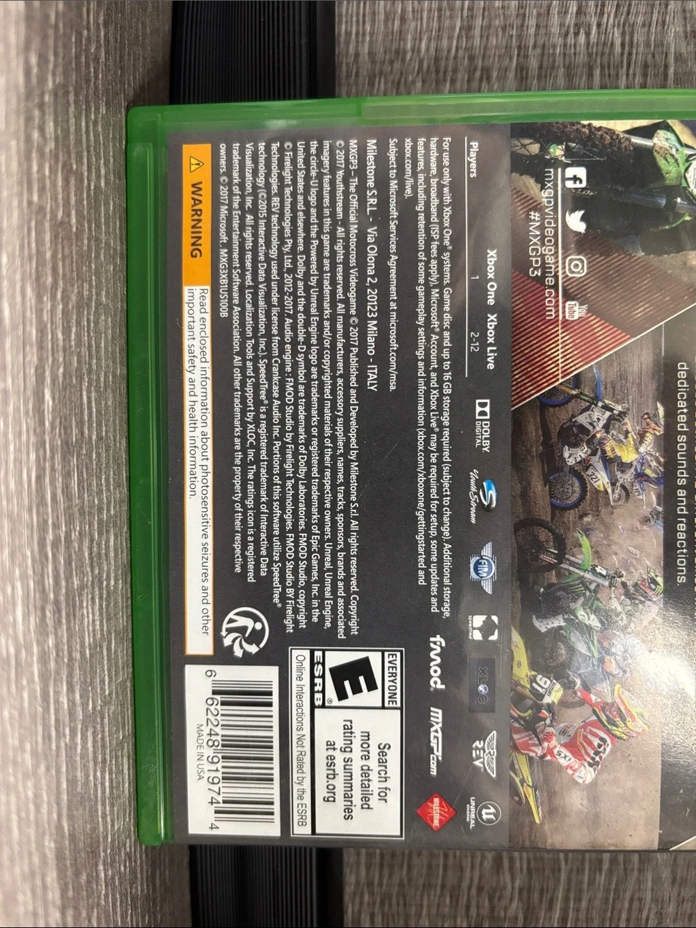 MXGP 3: The Official Motocross Video Game - Microsoft Xbox One